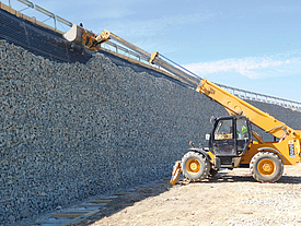 Robust and versatile: Fortrac Gabion System for different applications