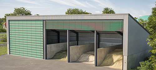 Efficient barn management with textile gates and fronts Textile gates and fronts for barn efficiency and protection